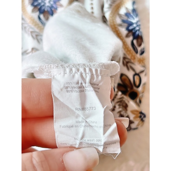 EUC O’Neill Summer Dress Cover Up Size Medium Super Cute w/Mandala Pattern - Picture 6 of 12